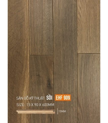 Sàn Gỗ Horme Engineered Sồi 15mm EHF909-90