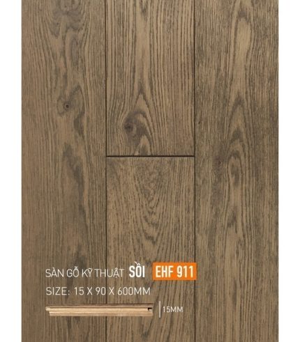 Sàn Gỗ Horme Engineered Sồi 15mm EHF911-90