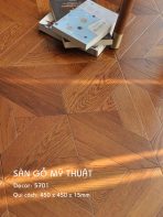 Sàn Gỗ Mỹ Thuật 15mm 5701