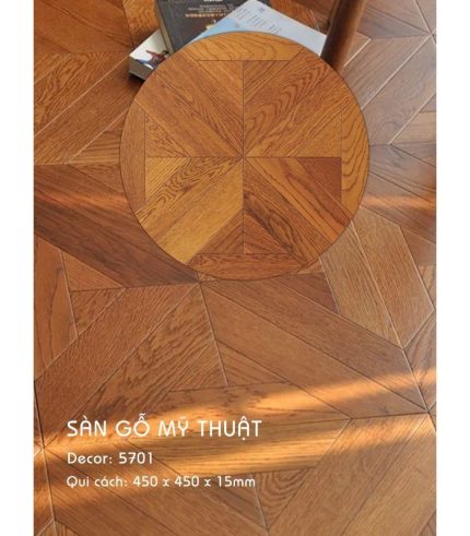 Sàn Gỗ Mỹ Thuật 15mm 5701