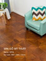 Sàn Gỗ Mỹ Thuật 15mm 5716