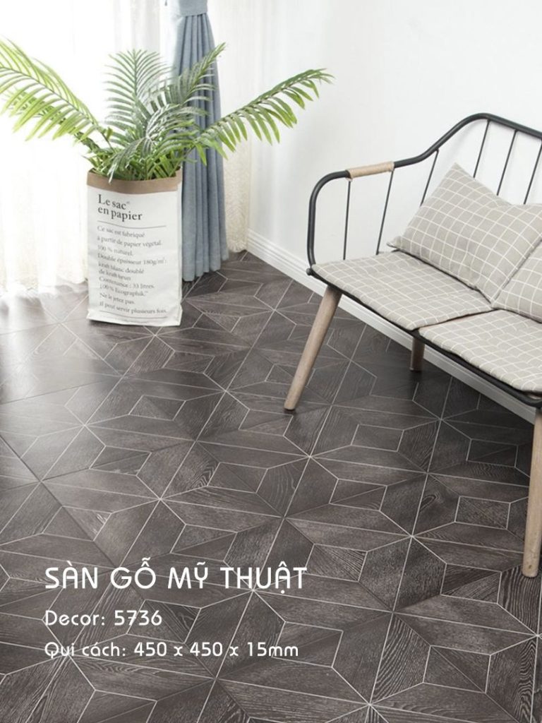 Sàn Gỗ Mỹ Thuật 15mm 5736