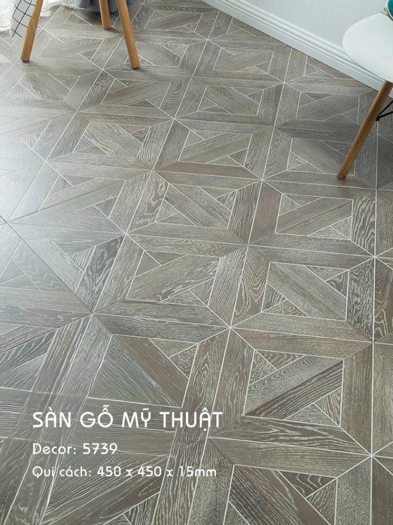 Sàn Gỗ Mỹ Thuật 15mm 5739