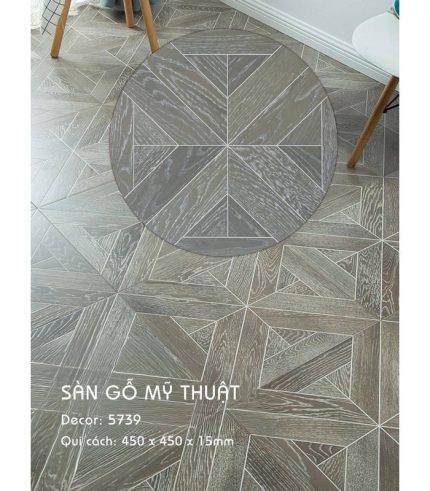Sàn Gỗ Mỹ Thuật 15mm 5739