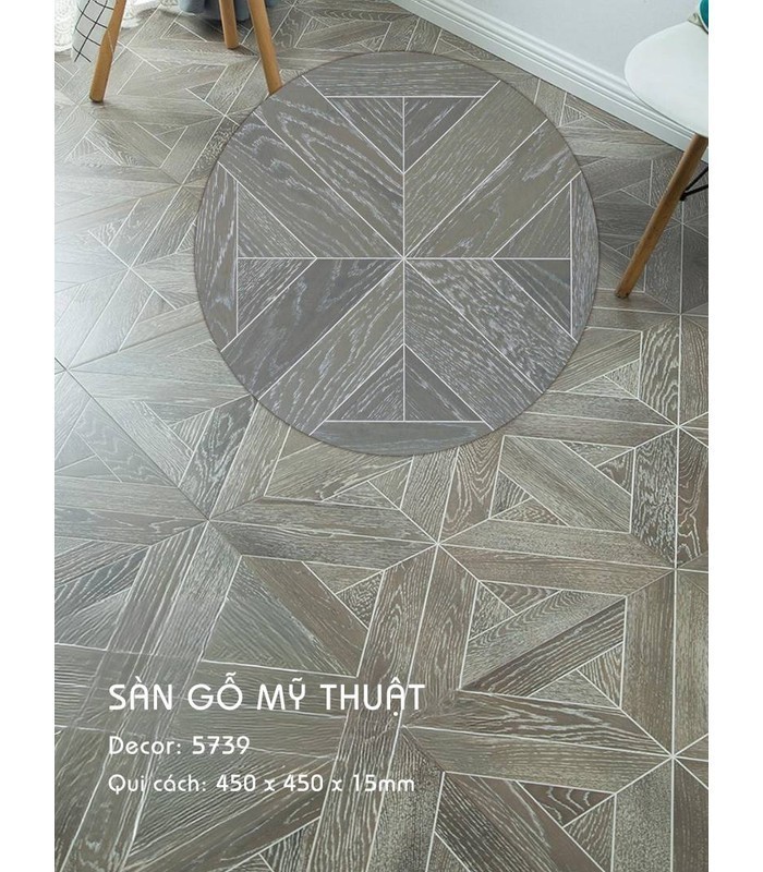 Sàn Gỗ Mỹ Thuật 15mm 5739