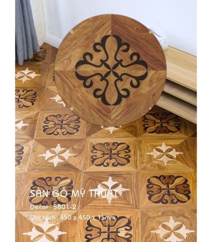 Sàn Gỗ Mỹ Thuật 15mm 5801-2