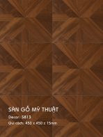 Sàn Gỗ Mỹ Thuật 15mm 5813