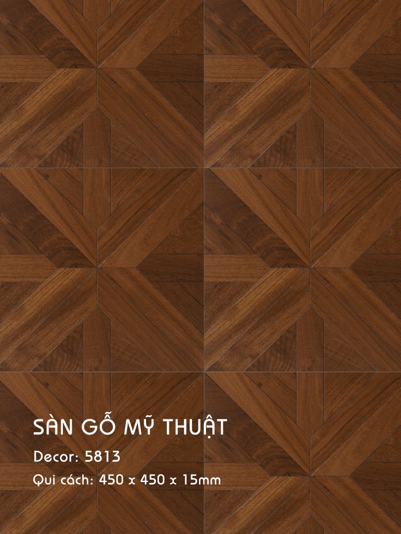 Sàn Gỗ Mỹ Thuật 15mm 5813