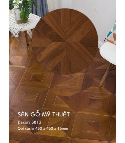 Sàn Gỗ Mỹ Thuật 15mm 5813
