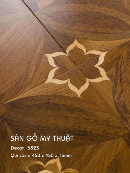 Sàn Gỗ Mỹ Thuật 15mm 5823