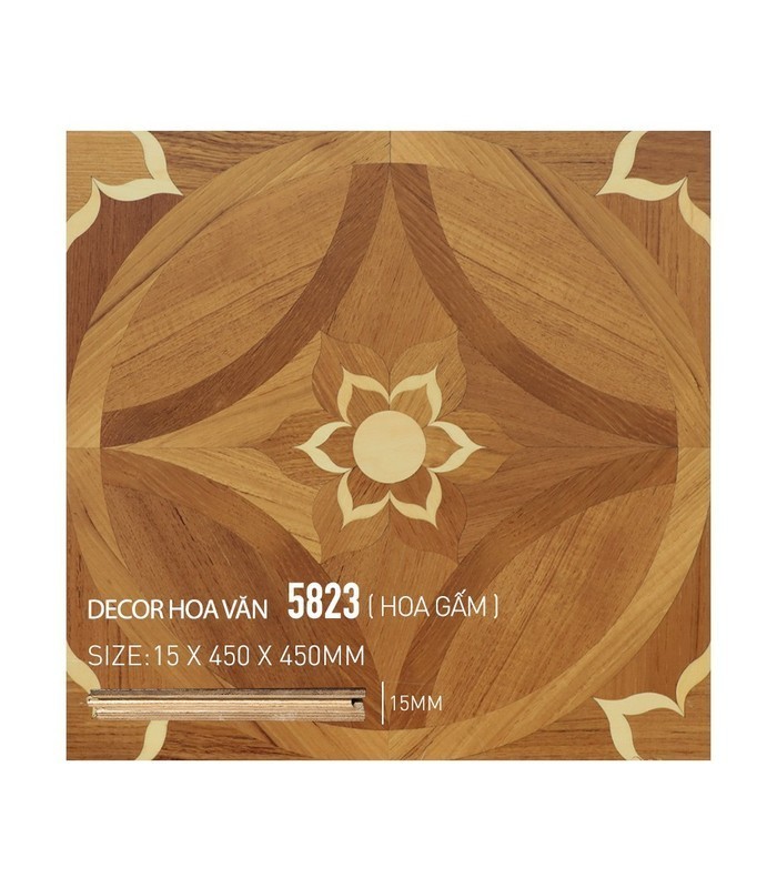 Sàn Gỗ Mỹ Thuật 15mm 5823