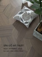 Sàn Gỗ Mỹ Thuật Black 15mm VYXH2803