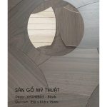 Sàn Gỗ Mỹ Thuật Black 15mm VYXH2803