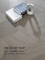 Sàn Gỗ Mỹ Thuật Black 15mm VYXH2803