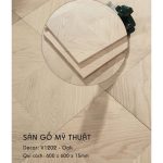 Sàn Gỗ Mỹ Thuật Oak 15mm V1202