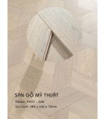 Sàn Gỗ Mỹ Thuật Oak 15mm V403