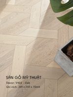 Sàn Gỗ Mỹ Thuật Oak 15mm V403