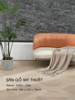 Sàn Gỗ Mỹ Thuật Oak 15mm V403