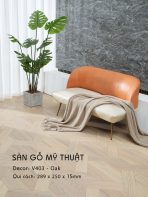 Sàn Gỗ Mỹ Thuật Oak 15mm V403