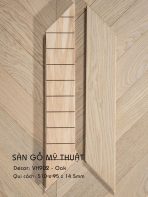 Sàn Gỗ Mỹ Thuật Oak 14.5mm VH902