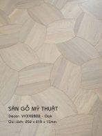 Sàn Gỗ Mỹ Thuật Oak 15mm VYXH2802