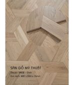 Sàn Gỗ Mỹ Thuật Sồi 15mm V402
