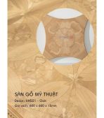 Sàn Gỗ Mỹ Thuật Sồi 15mm VH501