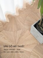 Sàn Gỗ Mỹ Thuật Sồi 15mm VYXX01