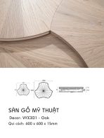 Sàn Gỗ Mỹ Thuật Sồi 15mm VYXX01