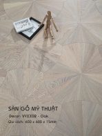 Sàn Gỗ Mỹ Thuật Sồi 15mm VYXX02