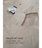 Sàn Gỗ Mỹ Thuật Sồi 15mm VYXX02