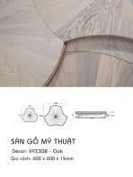 Sàn Gỗ Mỹ Thuật Sồi 15mm VYXX02