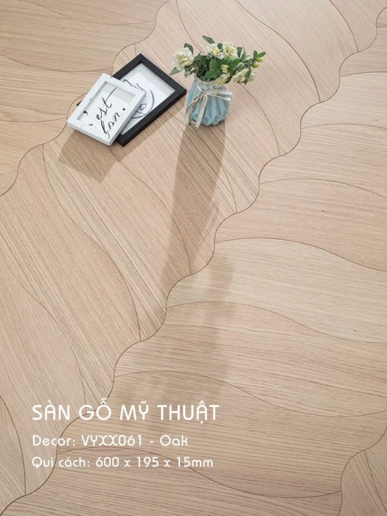 Sàn Gỗ Mỹ Thuật Sồi 15mm VYXX061