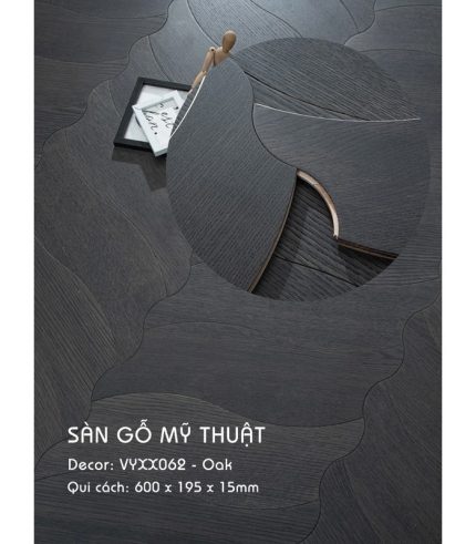 Sàn Gỗ Mỹ Thuật Sồi 15mm VYXX062