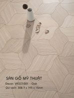 Sàn Gỗ Mỹ Thuật Sồi 15mm VYXX1001
