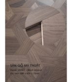 Sàn Gỗ Mỹ Thuật Walnut 15mm VH401