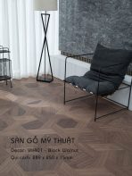 Sàn Gỗ Mỹ Thuật Walnut 15mm VH401
