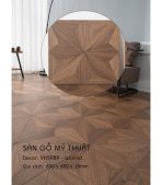 Sàn Gỗ Mỹ Thuật Walnut 15mm VH5989
