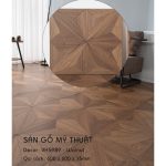 Sàn Gỗ Mỹ Thuật Walnut 15mm VH5989
