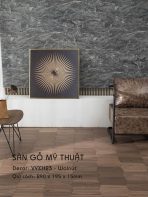 Sàn Gỗ Mỹ Thuật Walnut 15mm VYXH23