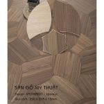 Sàn Gỗ Mỹ Thuật Walnut 15mm VYXH2801