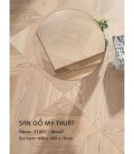 Sàn Gỗ Mỹ Thuật Wood 15mm V1201