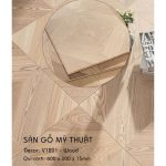 Sàn Gỗ Mỹ Thuật Wood 15mm V1201