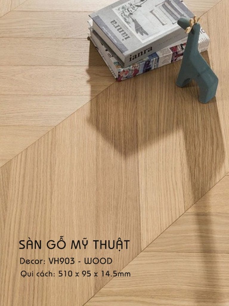 Sàn Gỗ Mỹ Thuật Wood 14.5mm VH903