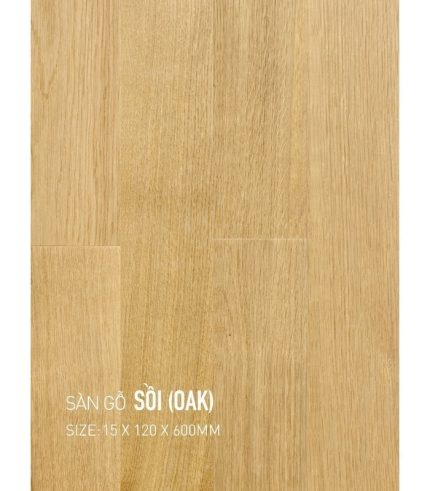 Sàn Gỗ Sồi 15mm OAK 120x600