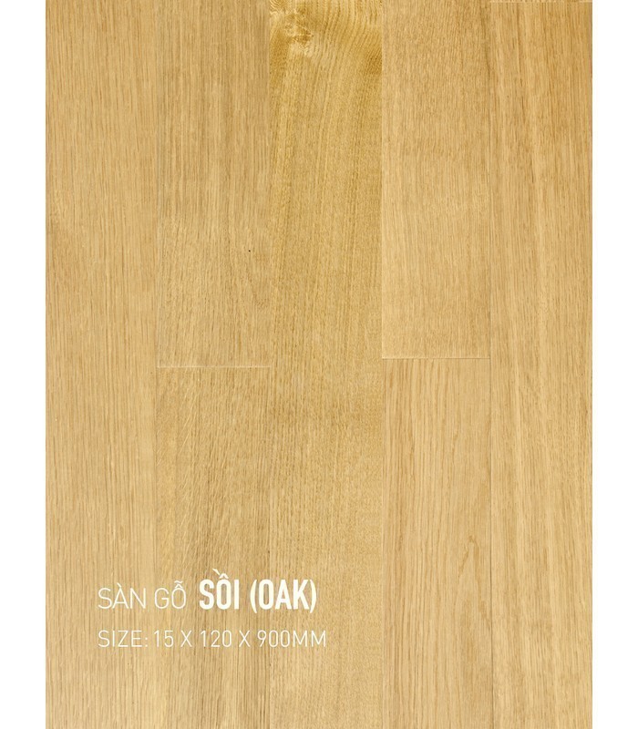 Sàn Gỗ Sồi 15mm OAK 120x900