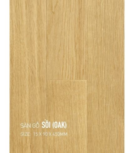 Sàn Gỗ Sồi 15mm OAK 450
