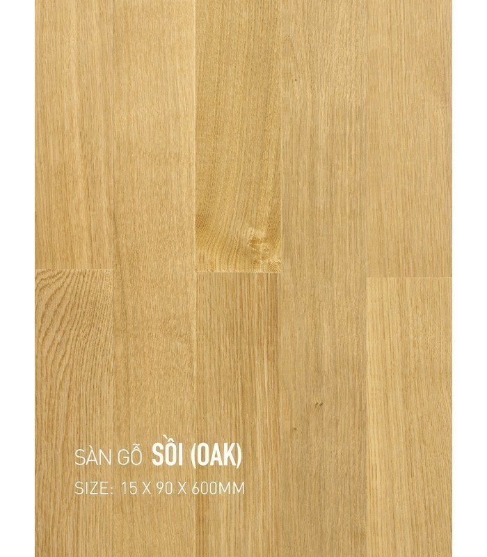 Sàn Gỗ Sồi 15mm OAK 600
