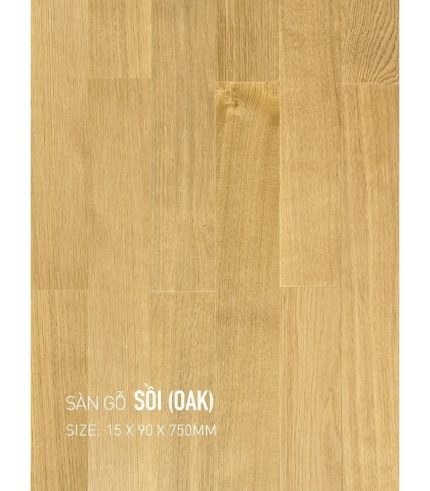 Sàn Gỗ Sồi 15mm OAK 750
