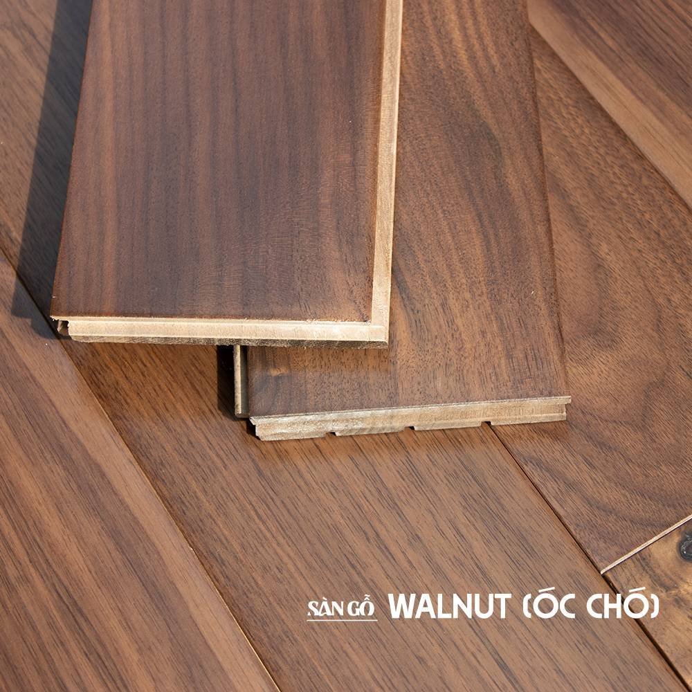Sàn Gỗ Walnut 15mm Walnut 120x450